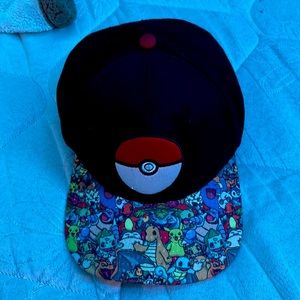 Pokémon snap back hat